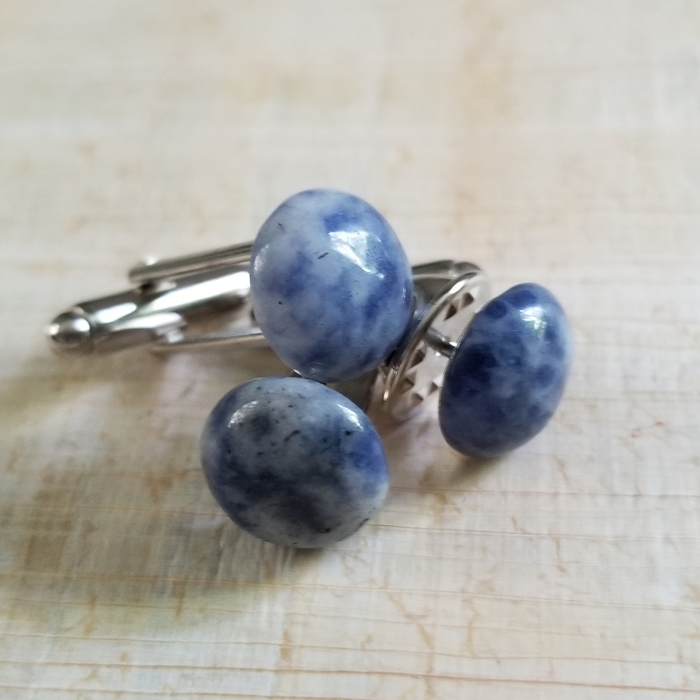 Cufflinks & Tie Pin Set
